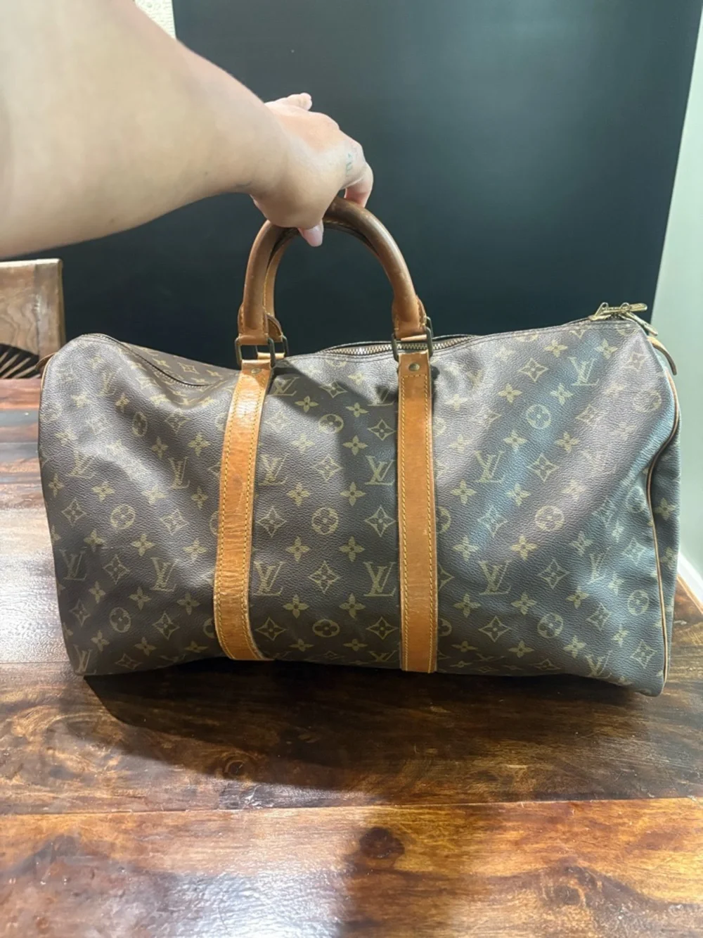 Louis Vuitton keepall travel duffle 50 - Picture 1 of 9